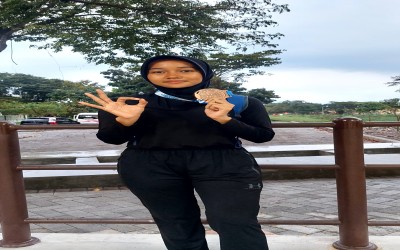 Belga Luk Luk Syarifatul Arifin Raih Juara 3 Nasional dalam Kejuaraan Lompat Jauh U-18 EAST JAVA OPEN TRACK AND FIELD CHAMPIONSHIP 2025